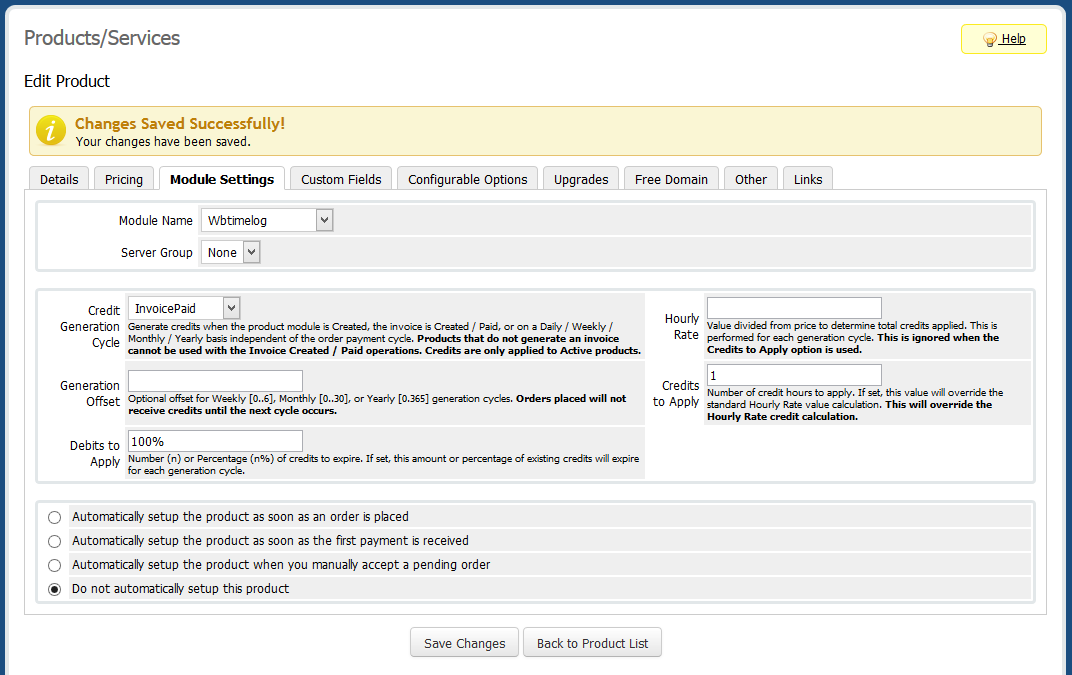 Administrator Client Profile Integration
